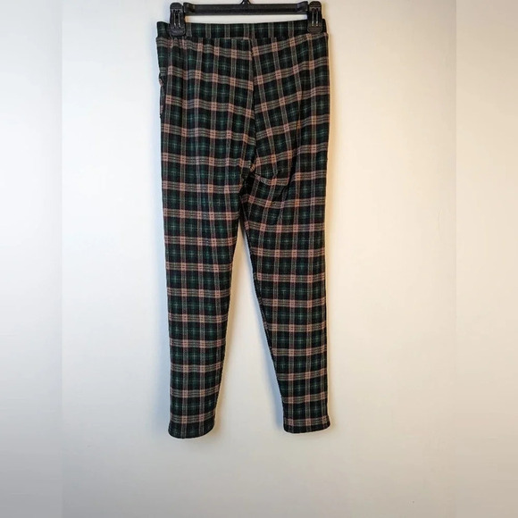 Plaid Fleece Leggings / M-L - Picture 5 of 5